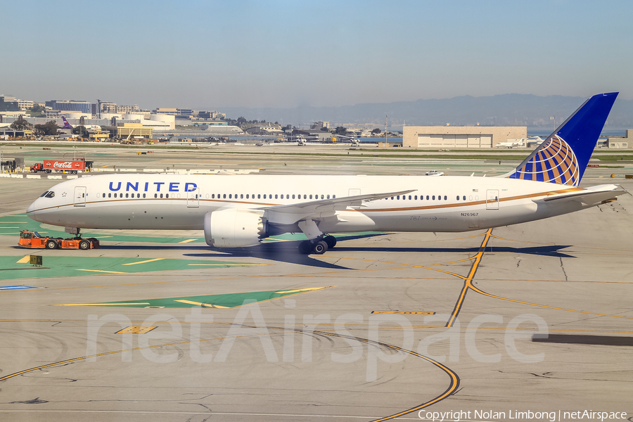 United Airlines Boeing 787-9 Dreamliner (N26967) | Photo 426815