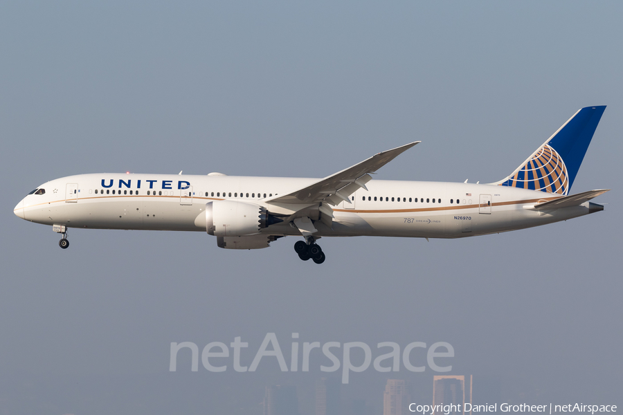 United Airlines Boeing 787-9 Dreamliner (N26970) | Photo 238867