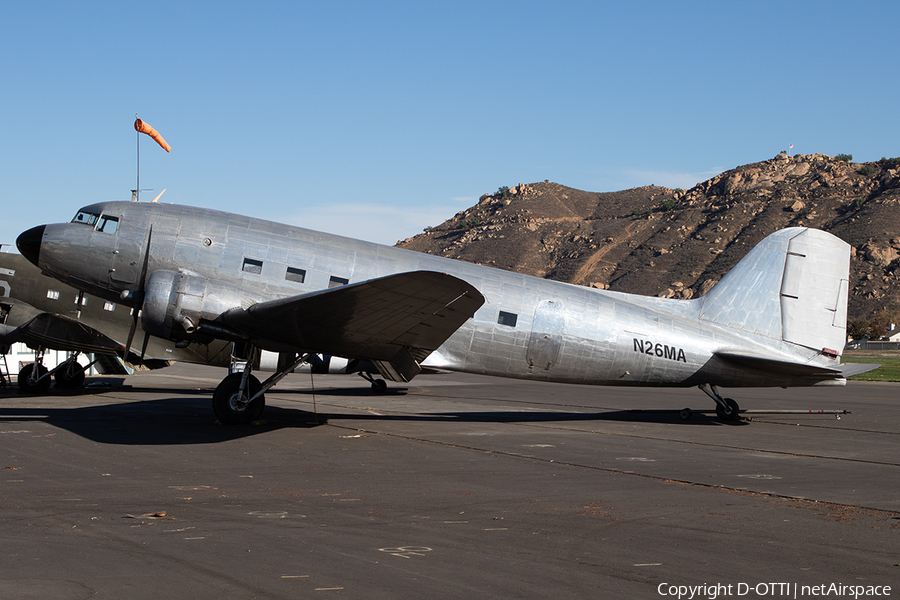 (Private) Douglas DC-3-G102A (N26MA) | Photo 558862