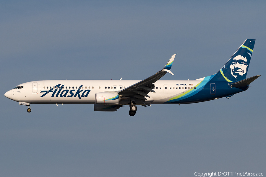 Alaska Airlines Boeing 737-990(ER) (N270AK) | Photo 182636