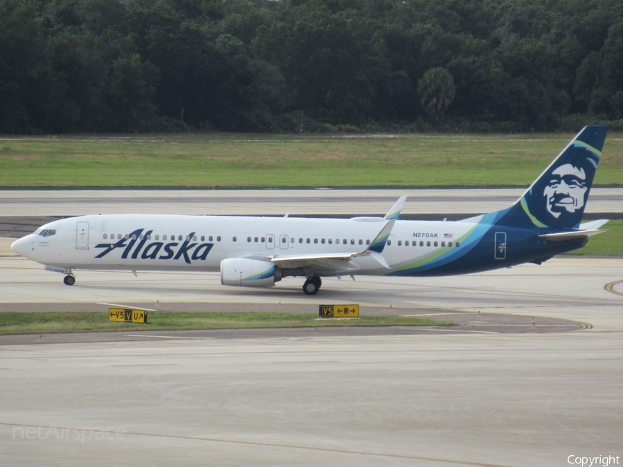 Alaska Airlines Boeing 737-990(ER) (N270AK) | Photo 405814