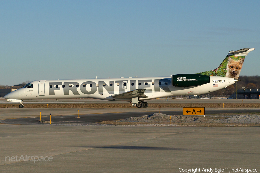 Frontier Airlines (Chautauqua) Embraer ERJ-145LR (N270SK) | Photo 189076