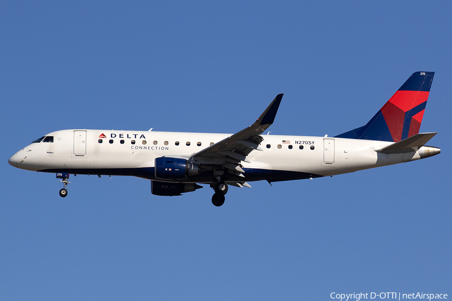 Delta Connection (SkyWest Airlines) Embraer ERJ-175LR (ERJ-170-200LR) (N270SY) | Photo 539744