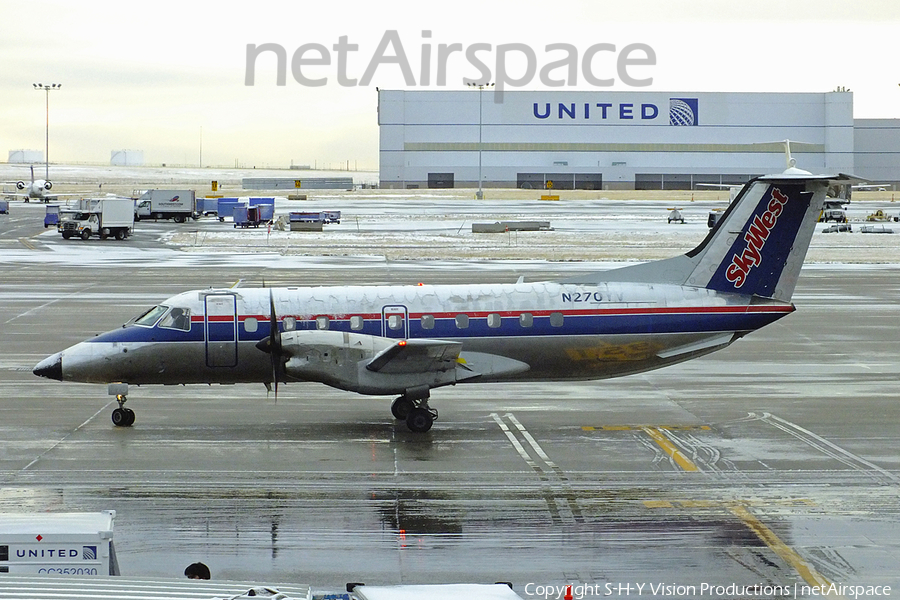 SkyWest Airlines Embraer EMB-120ER Brasilia (N270YV) | Photo 65002