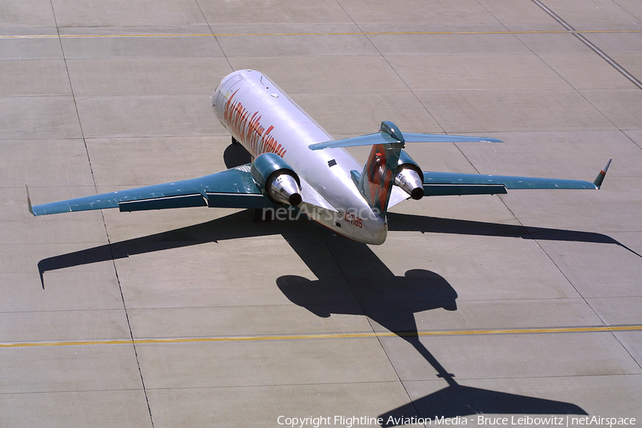 America West Express (Mesa Airlines) Bombardier CRJ-200LR (N27185) | Photo 151877