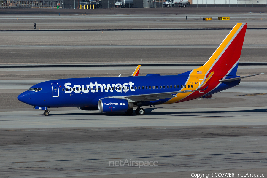 Southwest Airlines Boeing 737-705 (N271LV) | Photo 425219