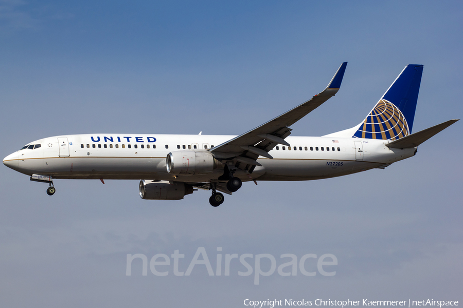 United Airlines Boeing 737-824 (N27205) | Photo 161252