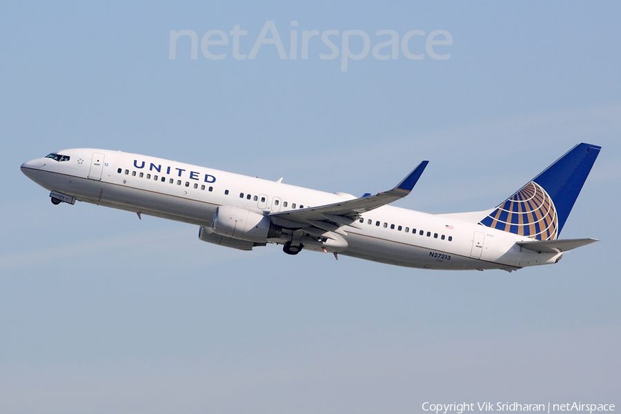 United Airlines Boeing 737-824 (N27213) | Photo 12208