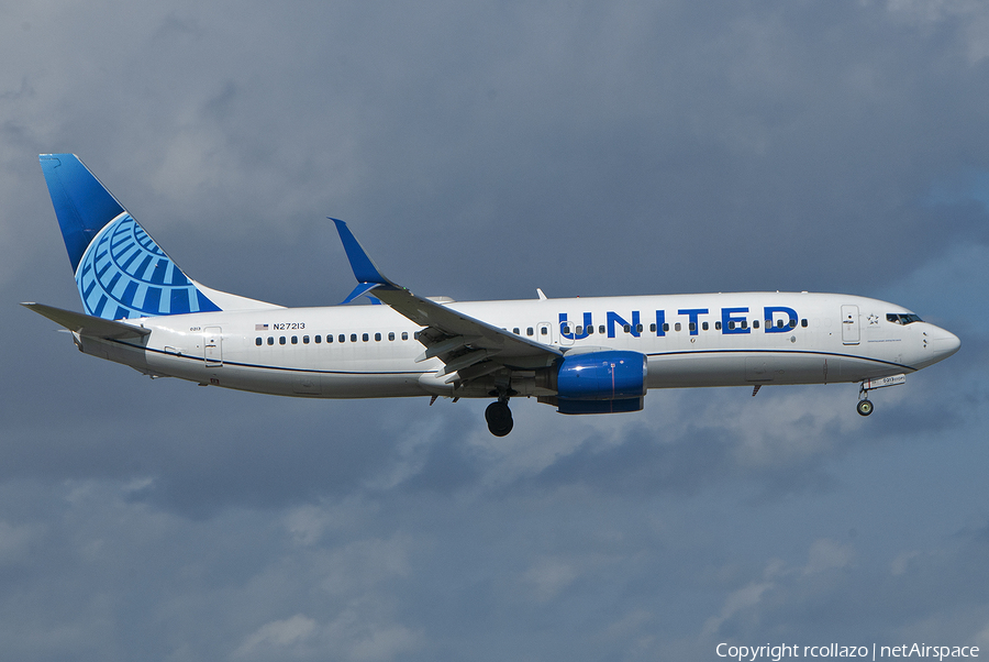 United Airlines Boeing 737-824 (N27213) | Photo 445216