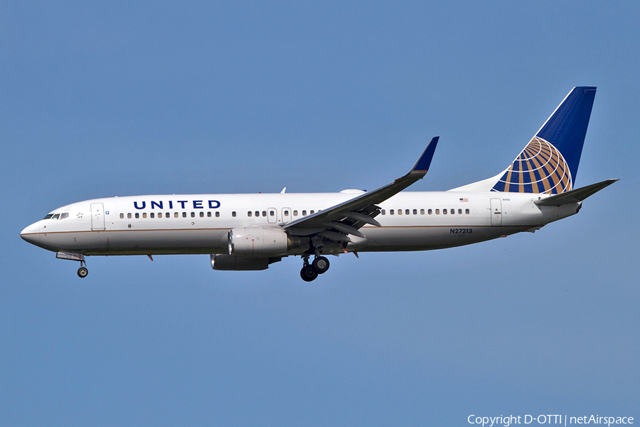 United Airlines Boeing 737-824 (N27213) | Photo 364622