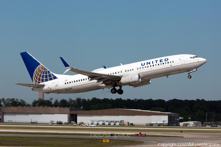 United Airlines Boeing 737-824 (N27239) | Photo 104711