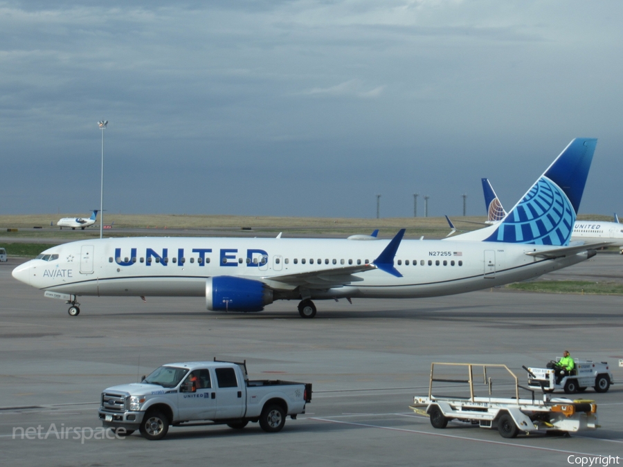 United Airlines Boeing 737-8 MAX (N27255) | Photo 620571