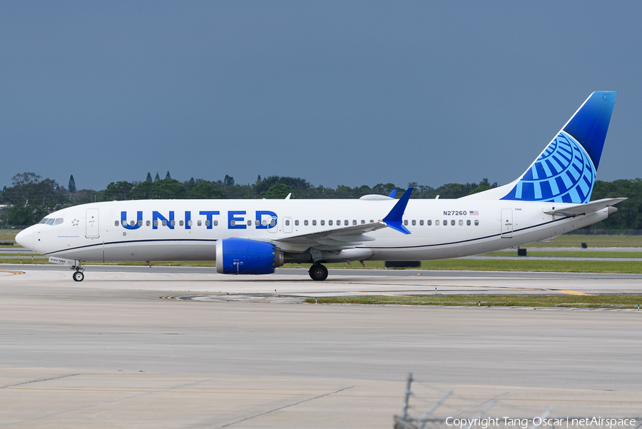 United Airlines Boeing 737-8 MAX (N27260) | Photo 567480