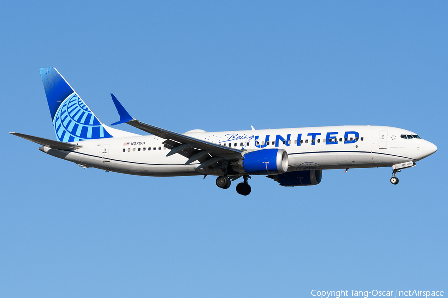 United Airlines Boeing 737-8 MAX (N27261) | Photo 522360