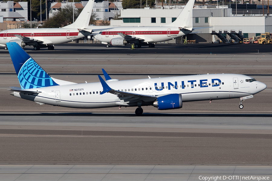 United Airlines Boeing 737-8 MAX (N27271) | Photo 550005