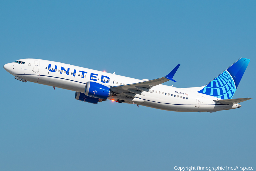 United Airlines Boeing 737-8 MAX (N27290) | Photo 598006