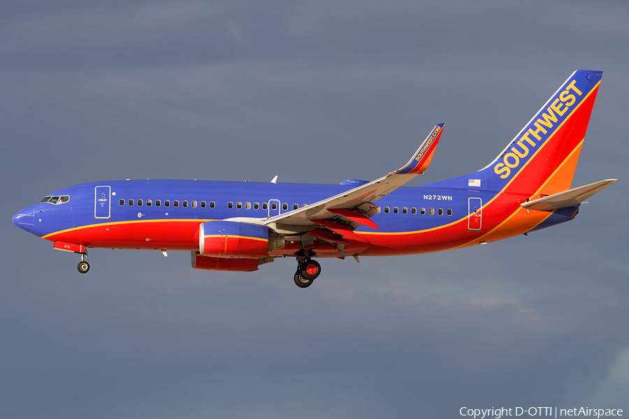 Southwest Airlines Boeing 737-7H4 (N272WN) | Photo 137839