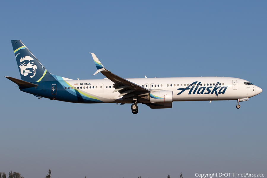 Alaska Airlines Boeing 737-990(ER) (N273AK) | Photo 521768