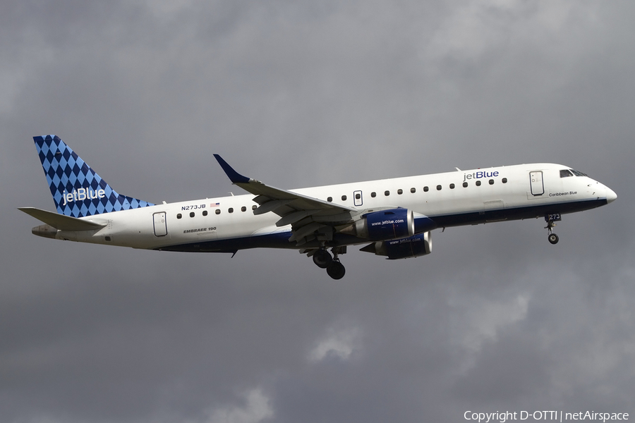 JetBlue Airways Embraer ERJ-190AR (ERJ-190-100IGW) (N273JB) | Photo 432569