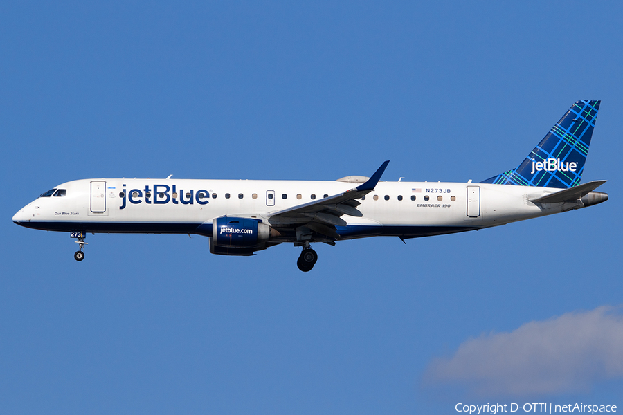 JetBlue Airways Embraer ERJ-190AR (ERJ-190-100IGW) (N273JB) | Photo 600273