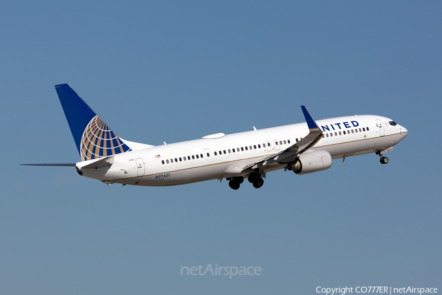 United Airlines Boeing 737-924(ER) (N27421) | Photo 104718