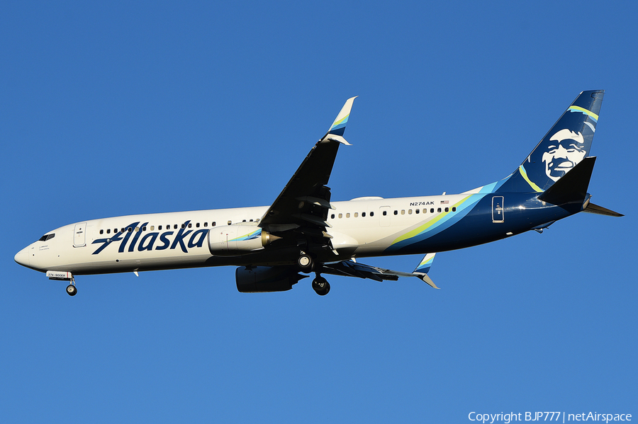 Alaska Airlines Boeing 737-990(ER) (N274AK) | Photo 352321