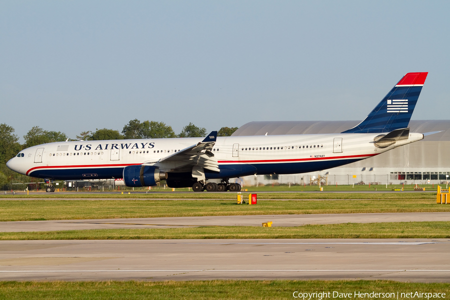US Airways Airbus A330-323X (N274AY) | Photo 22382