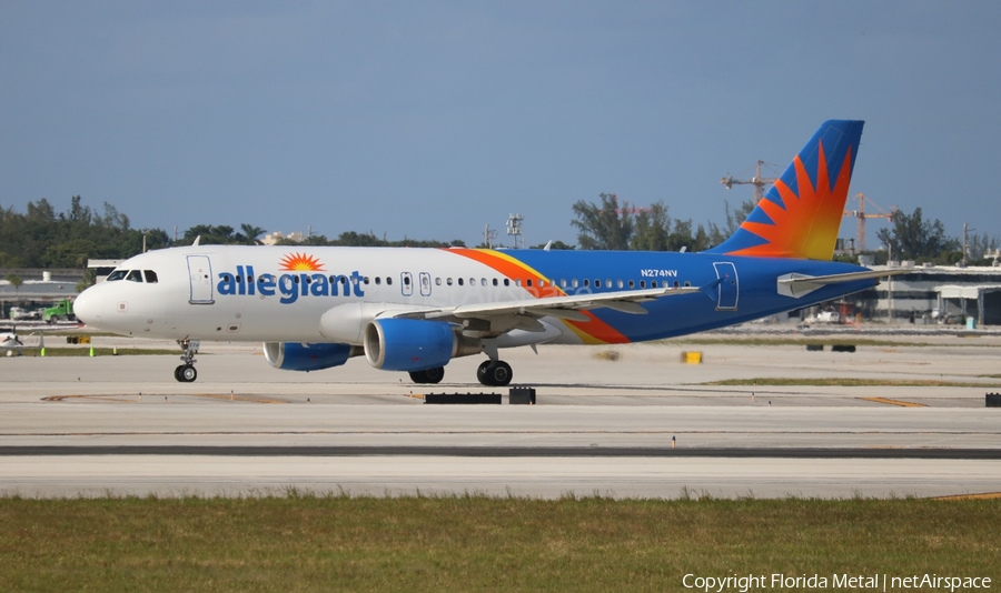 Allegiant Air Airbus A320-214 (N274NV) | Photo 357956