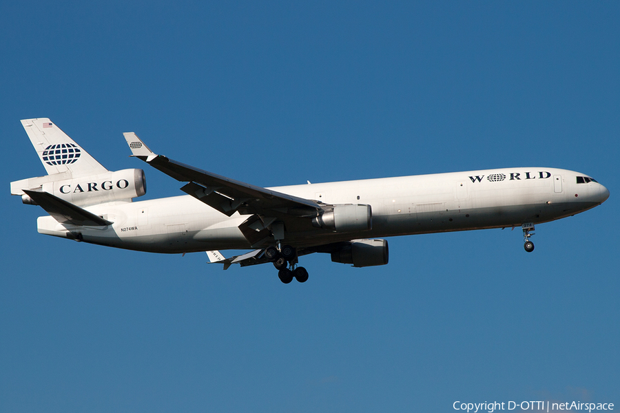 World Airways Cargo McDonnell Douglas MD-11 (N274WA) | Photo 211092