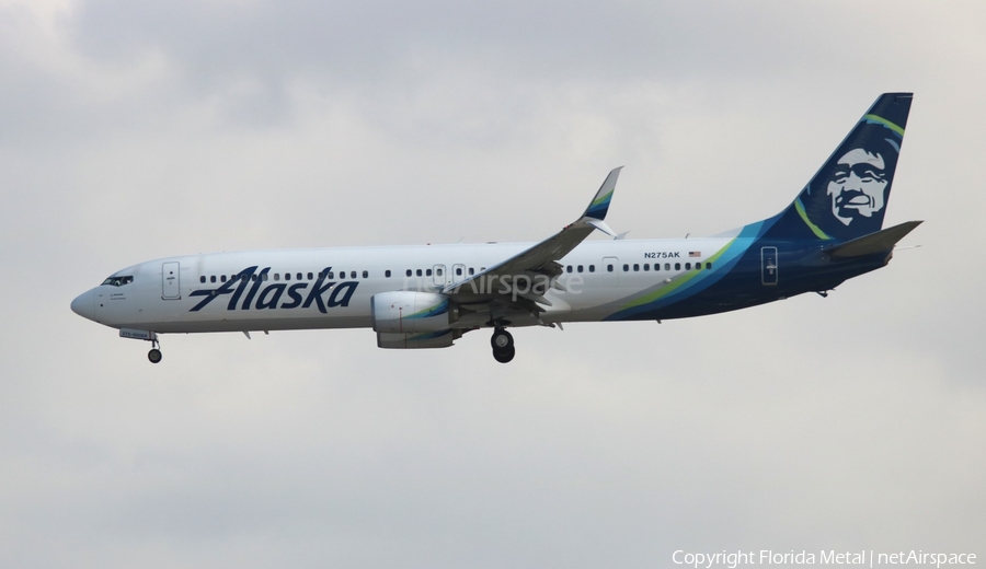 Alaska Airlines Boeing 737-990(ER) (N275AK) | Photo 573858