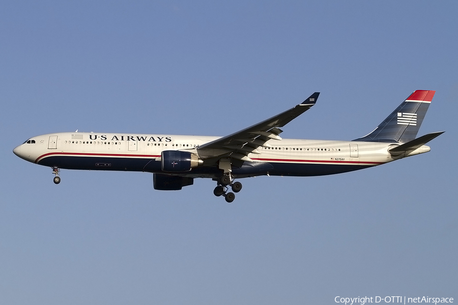 US Airways Airbus A330-323X (N275AY) | Photo 400697