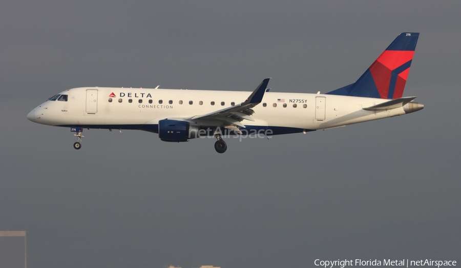 Delta Connection (SkyWest Airlines) Embraer ERJ-175LR (ERJ-170-200LR) (N275SY) | Photo 610412