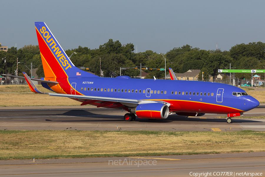 Southwest Airlines Boeing 737-7H4 (N275WN) | Photo 8460