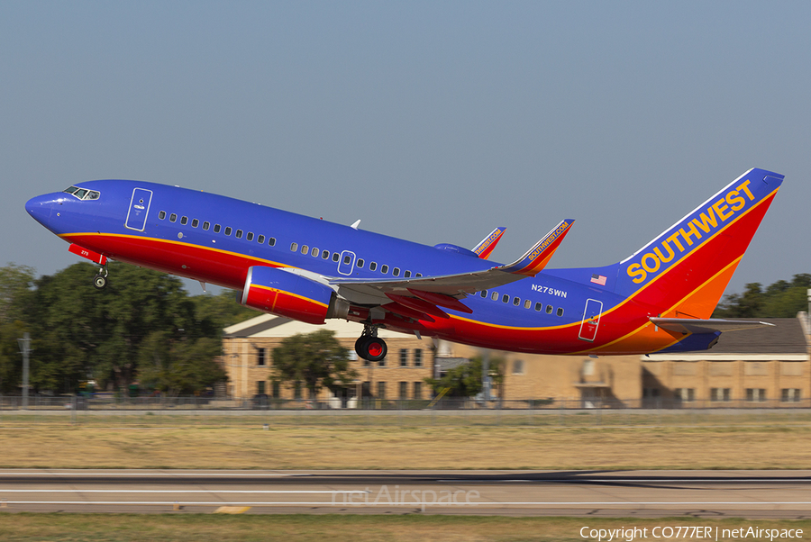 Southwest Airlines Boeing 737-7H4 (N275WN) | Photo 8461