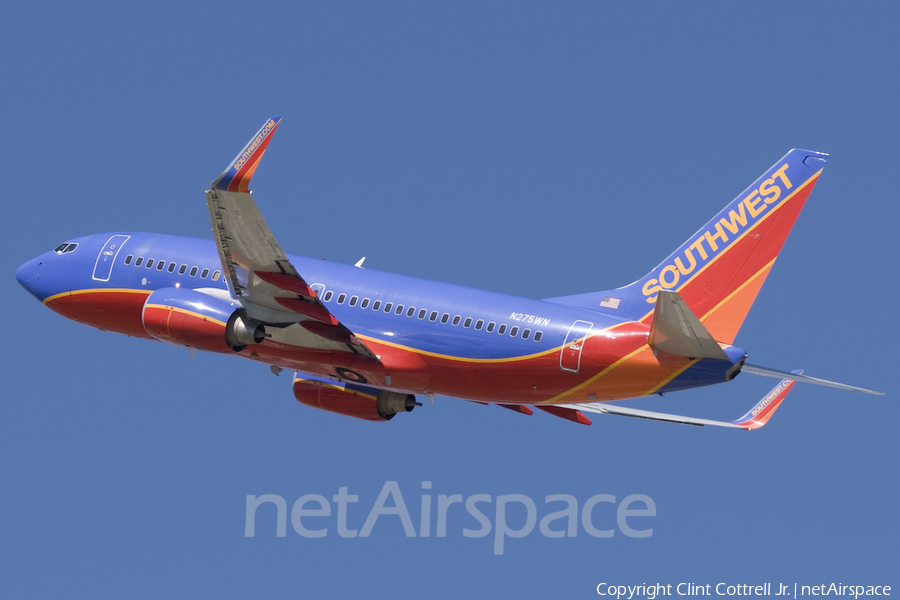 Southwest Airlines Boeing 737-7H4 (N275WN) | Photo 40555