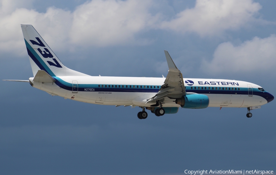 Eastern Air Lines Boeing 737-8AL (N276EA) | Photo 180471