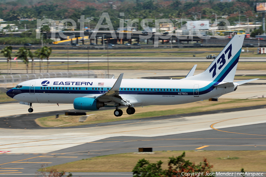 Eastern Air Lines Boeing 737-8AL (N276EA) | Photo 75099