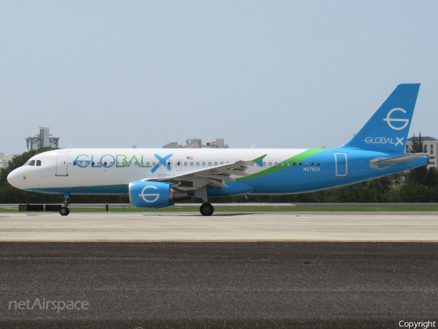 GlobalX Airlines Airbus A320-214 (N276GX) | Photo 453143
