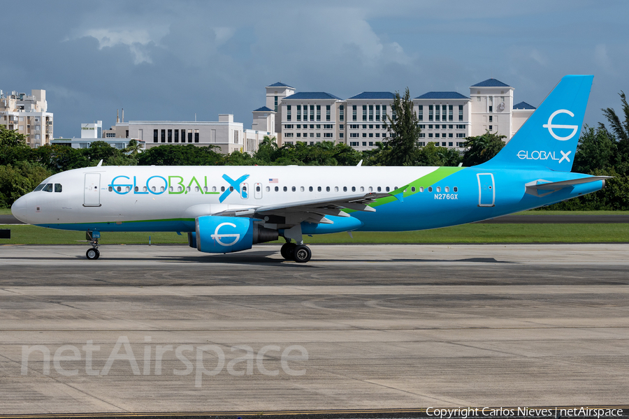 GlobalX Airlines Airbus A320-214 (N276GX) | Photo 527912