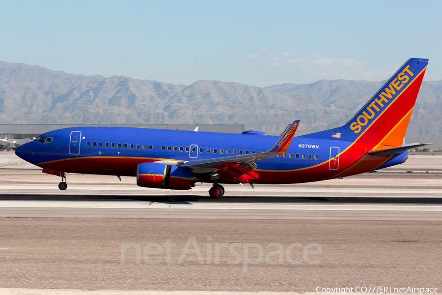 Southwest Airlines Boeing 737-7H4 (N276WN) | Photo 59664