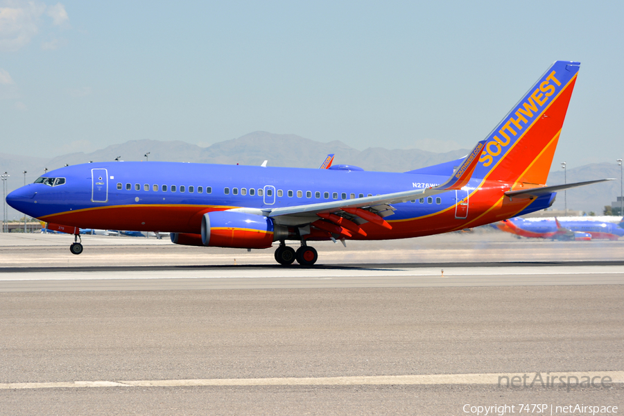 Southwest Airlines Boeing 737-7H4 (N276WN) | Photo 94550