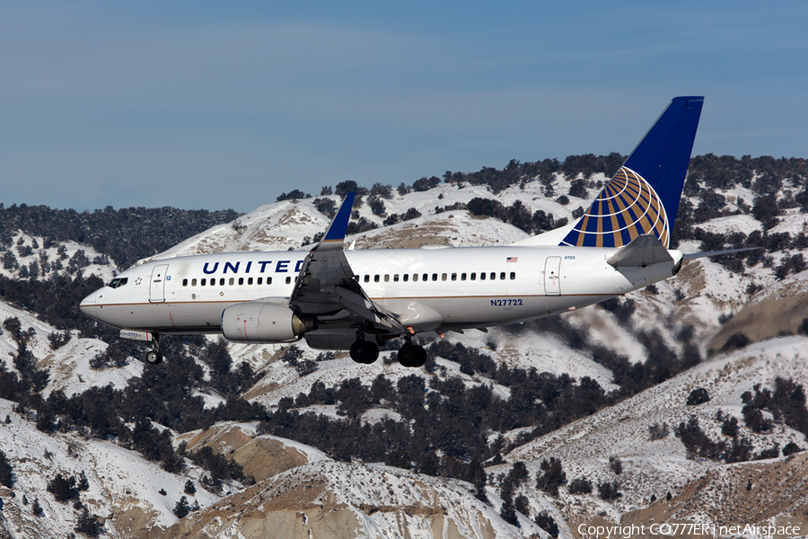 United Airlines Boeing 737-724 (N27722) | Photo 97626