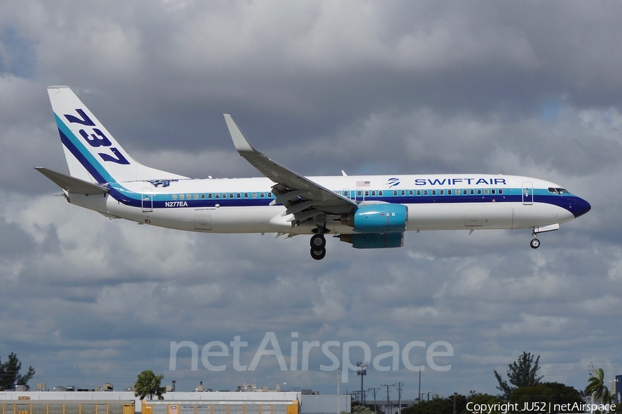 Swift Air Boeing 737-8CX (N277EA) | Photo 291824