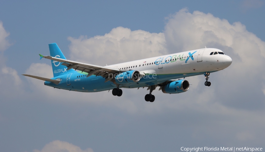 GlobalX Airlines Airbus A321-231 (N277GX) | Photo 621109