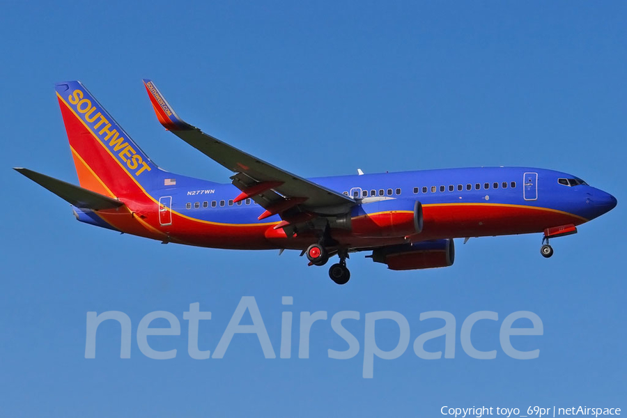 Southwest Airlines Boeing 737-7H4 (N277WN) | Photo 68622