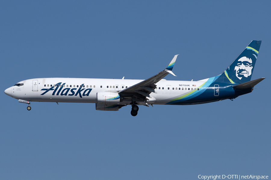 Alaska Airlines Boeing 737-990(ER) (N278AK) | Photo 523019