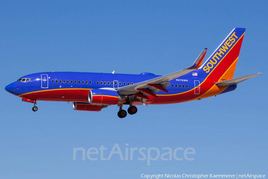 Southwest Airlines Boeing 737-7H4 (N278WN) | Photo 127345