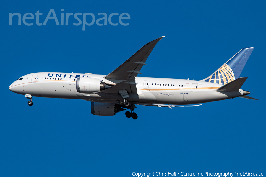 United Airlines Boeing 787-8 Dreamliner (N27901) | Photo 384592