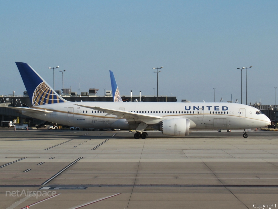United Airlines Boeing 787-8 Dreamliner (N27901) | Photo 515445