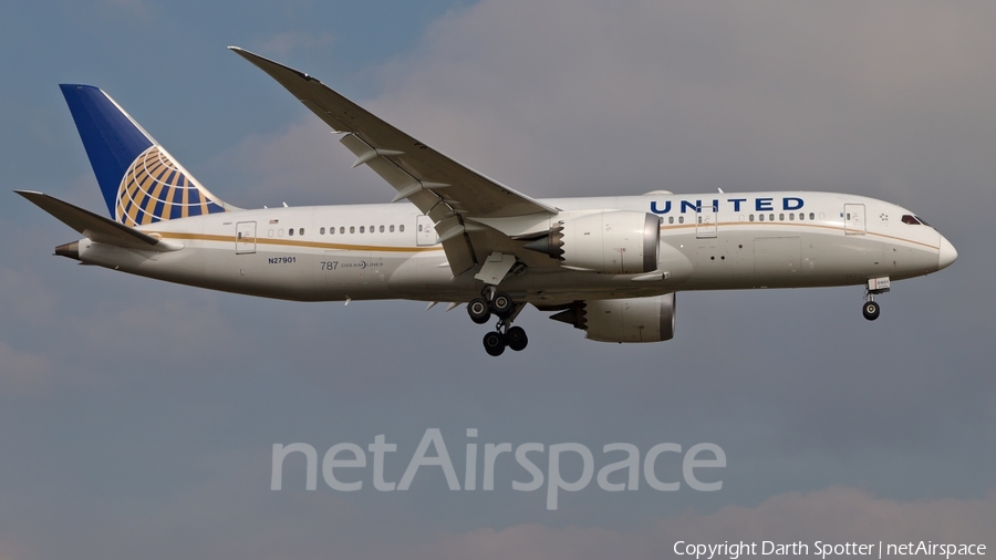 United Airlines Boeing 787-8 Dreamliner (N27901) | Photo 182399